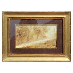 Impressionist Warm Tonal Italian Landscape Painting