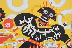 "Chi-Sci-Fi" Large Modern Industrial Robot Abstract