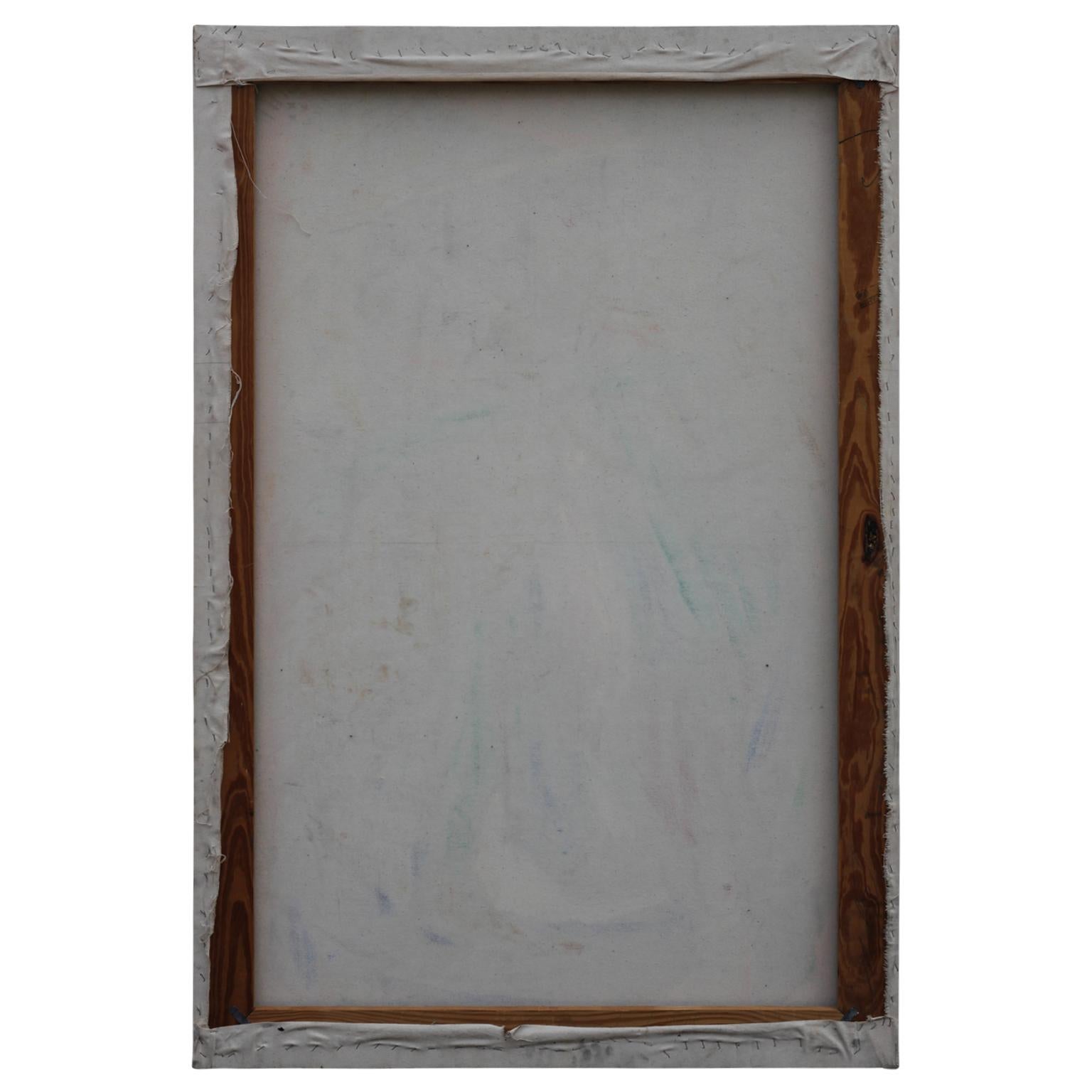 Pintura abstracta figurativa sin título en venta 1