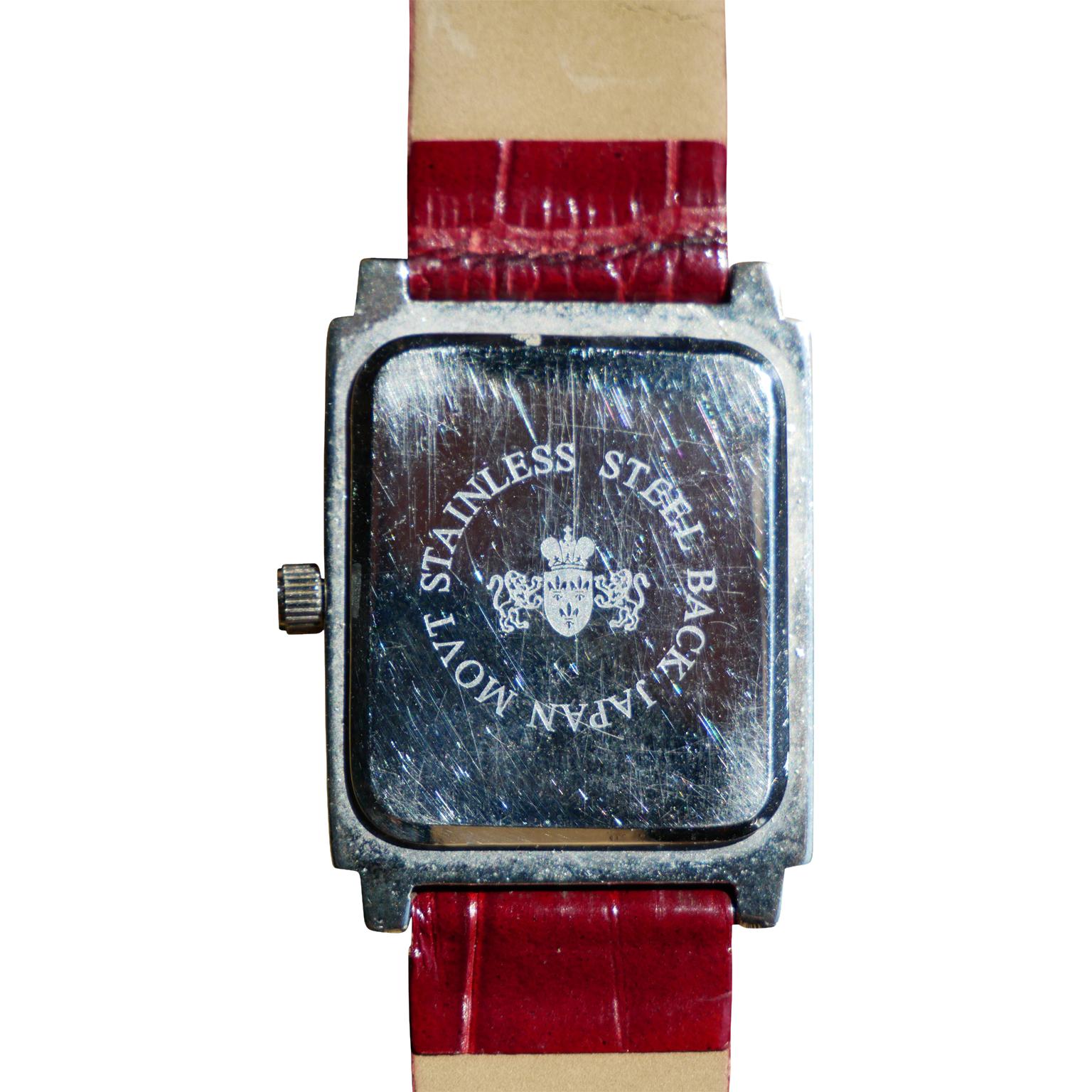 Fun Red Modern Contemporary Limited Edition Watch by Donald Roller Wilson 2