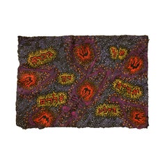 "Gate 5 Hekhalot Visions Flaming Letters, Fiery Creatives" Modern Abstract