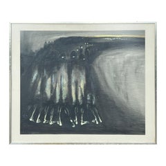 "March to Bosque Redondo" Abstract Modern Figure Drawing of the Navajo People