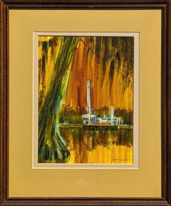 Landscape Drawings and Watercolors