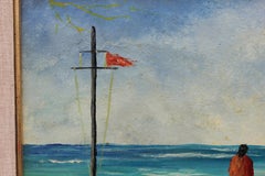 Vibrant Surreal Beach Scene