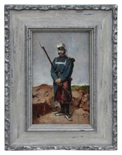 Portrait of a French Zouave Soldier