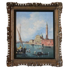 Italian Venice Grand Canal Architectural Painting