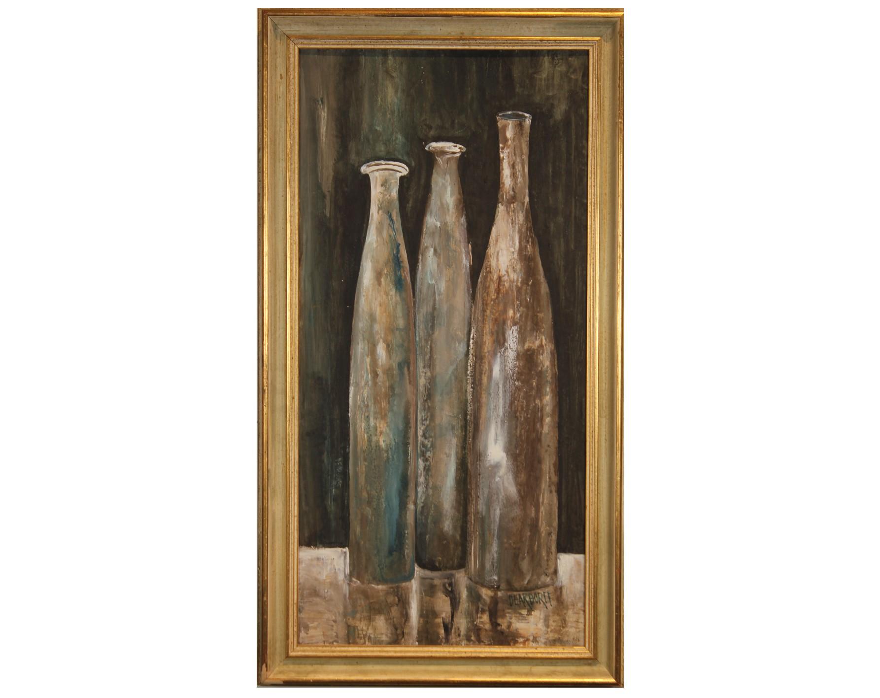 Don Deardorff Still-Life Painting - Untitled Still Life with Bottles