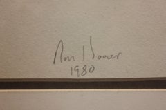 Figurative Zeichnung aus schwarzer Holzkohle, abstrakt