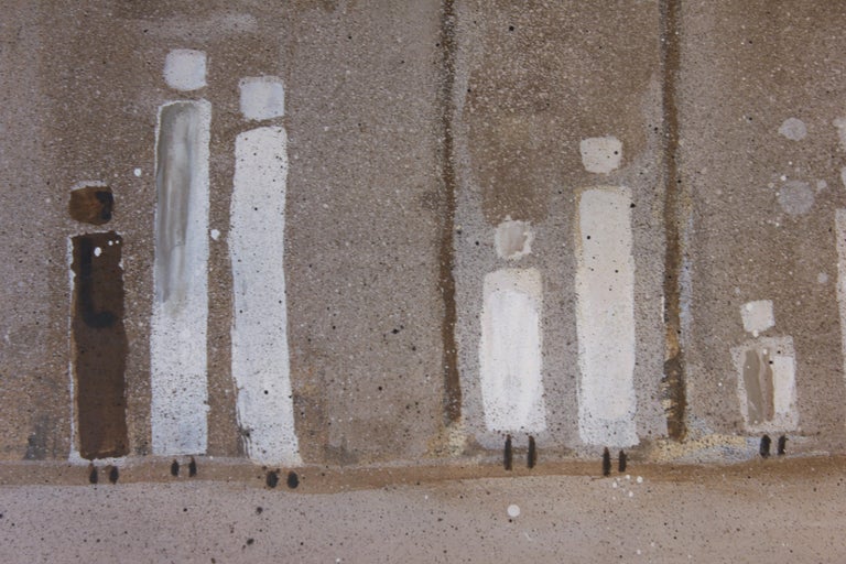 Merle Cox - Untitled Abstract Geometric Figures For Sale at 1stDibs