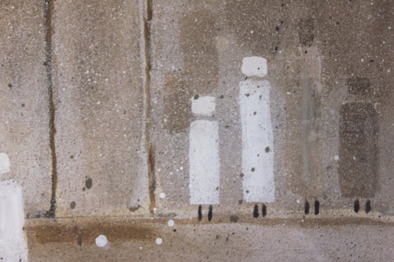 Merle Cox - Untitled Abstract Geometric Figures For Sale at 1stDibs