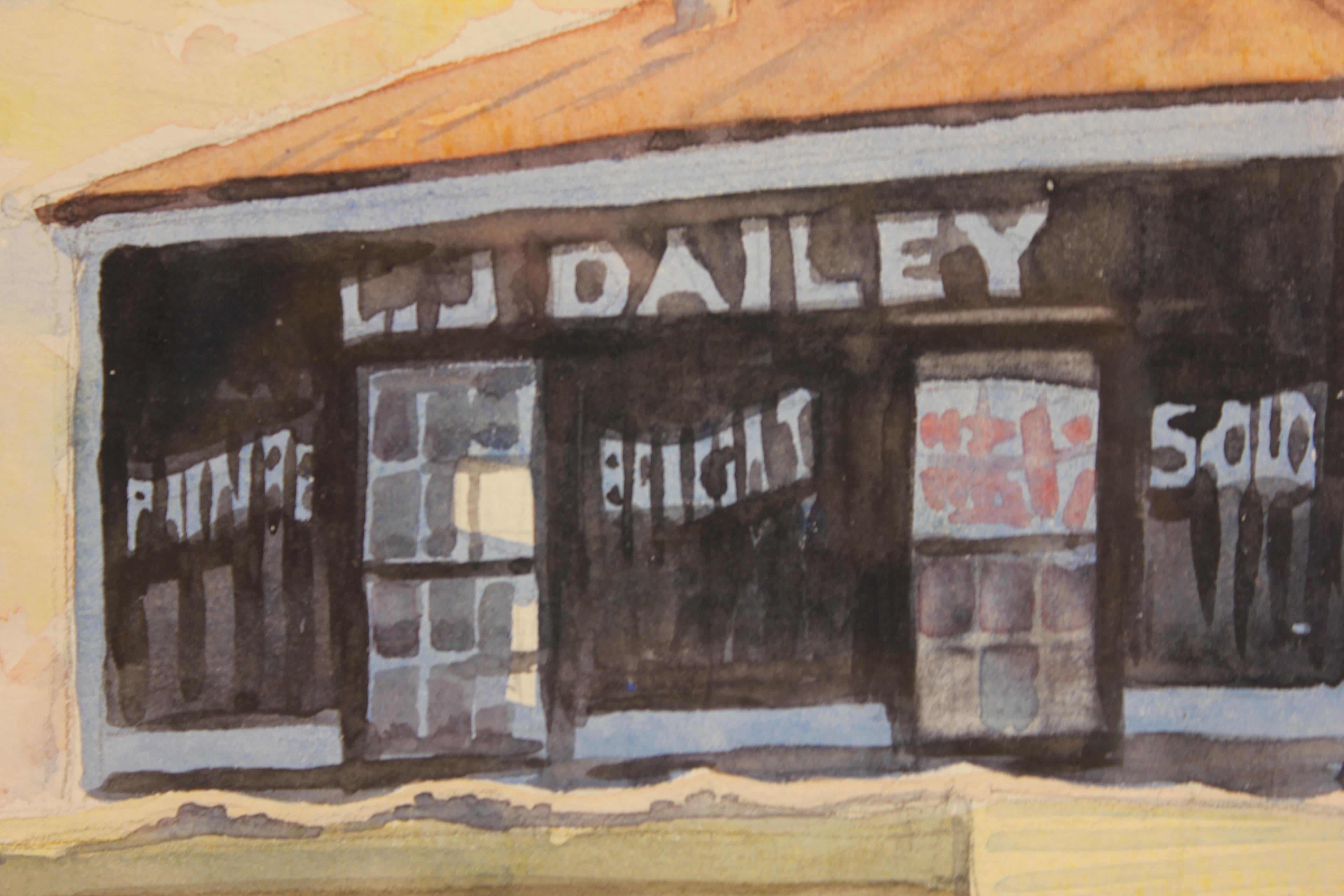 how to store watercolor paintings