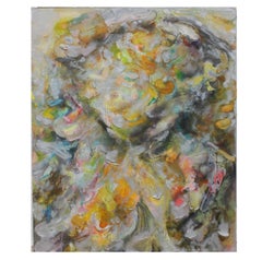 "(Silver Goya)" Colorful Impasto Expressionist Painting