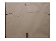 Blue, Orange and Pink Geometric Abstract Painting