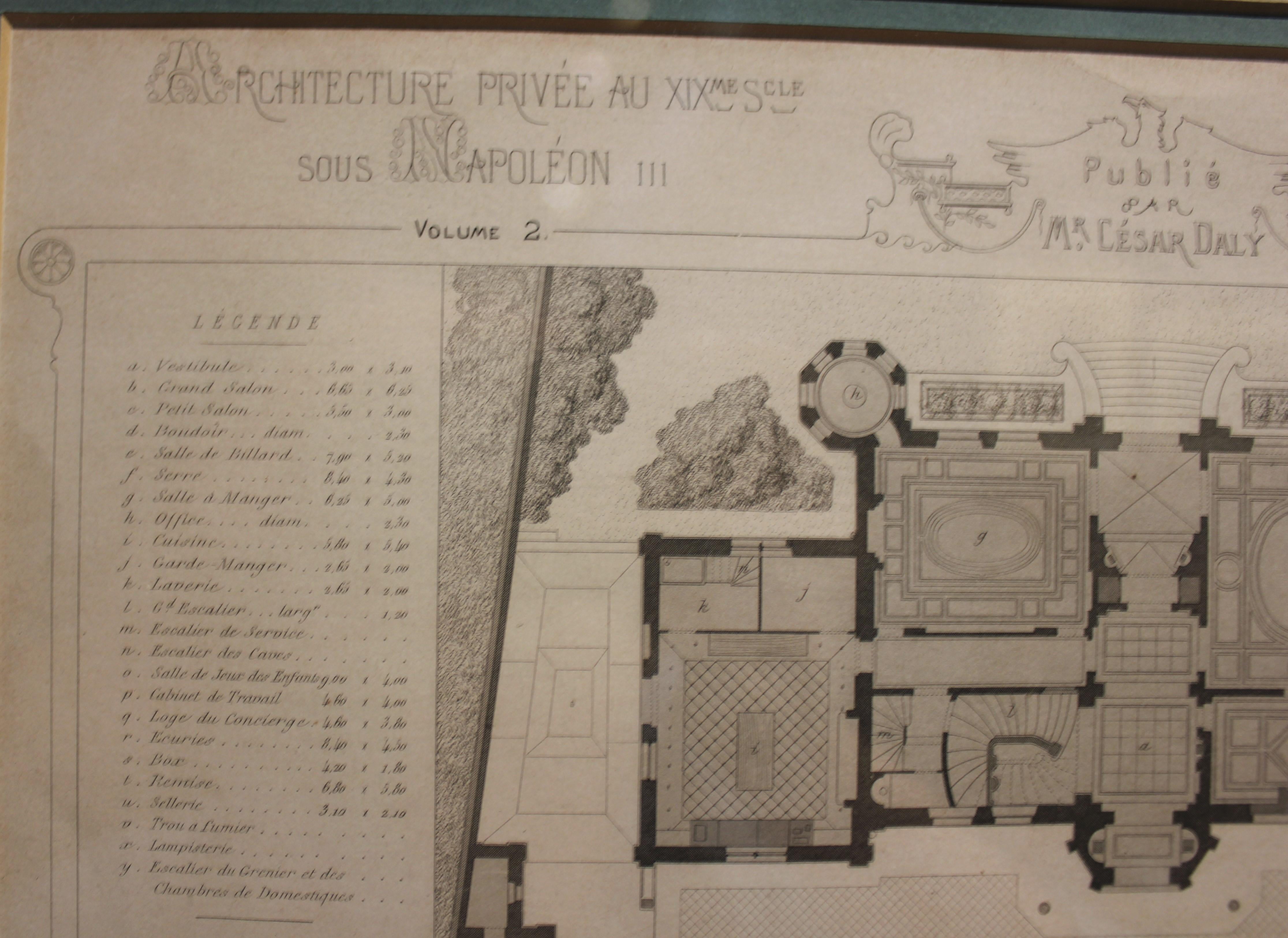 19th century floor plans