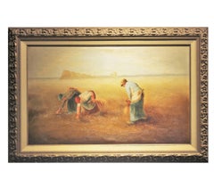 Painting Study of "The Gleaners"