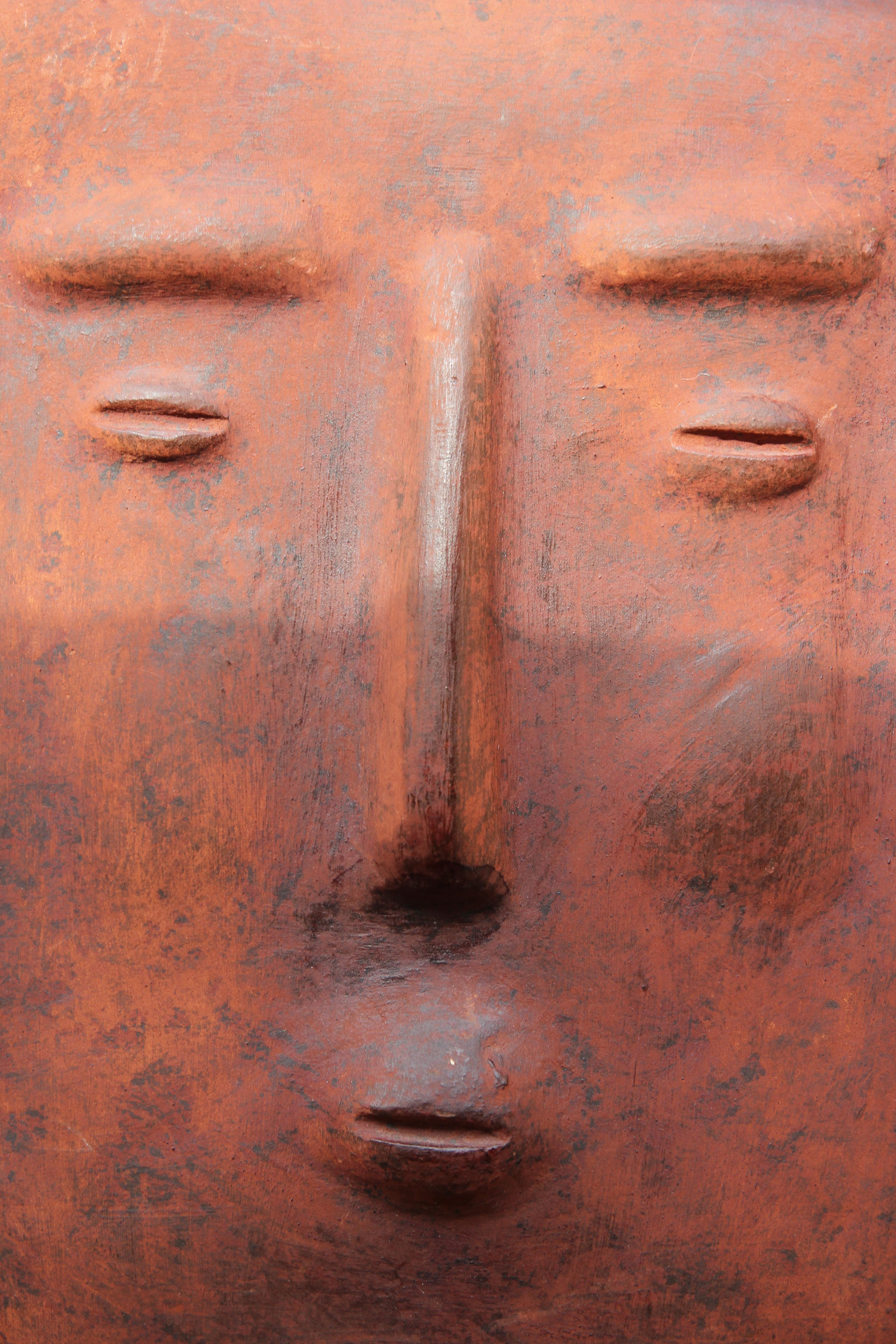 terra cotta mask