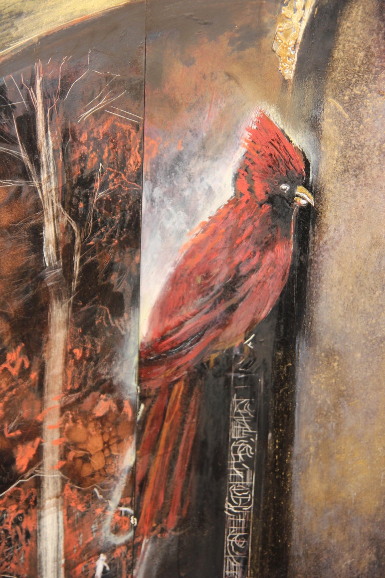 Sharon Kopriva - Portrait of a Catholic Cardinal with a Taxidermy Bat ...