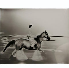 "Manor Horse" Black and White Figurative Photograph