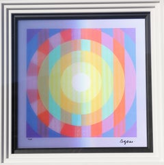 "Morning Light" Geometric Holographic Art Edition 17 of 150