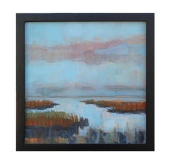 "Wetlands Plein Air" Impressionist Coastal Landscape