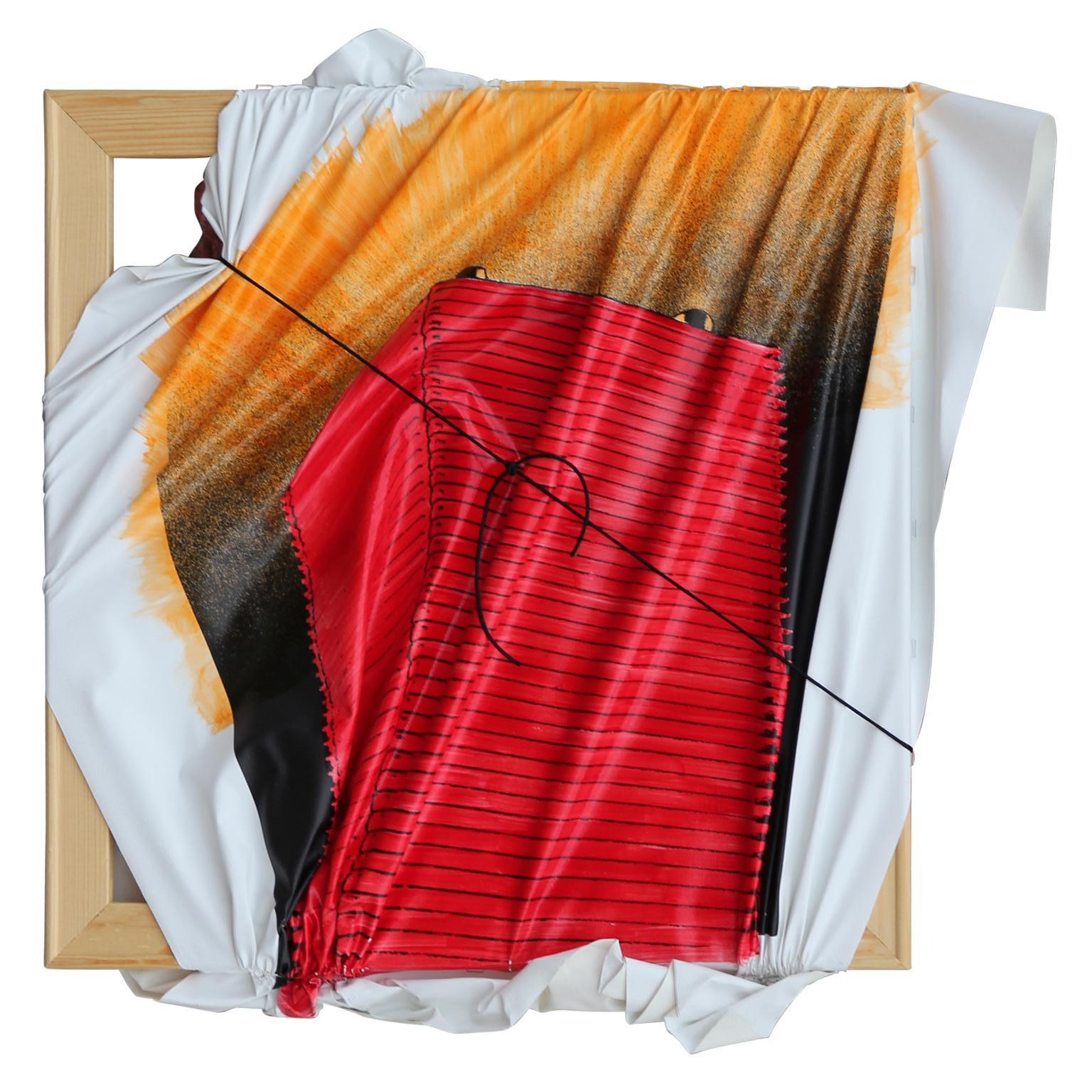 "Tip Top" Scultura astratta sperimentale contemporanea Pittura - Painting di Chris Bexar
