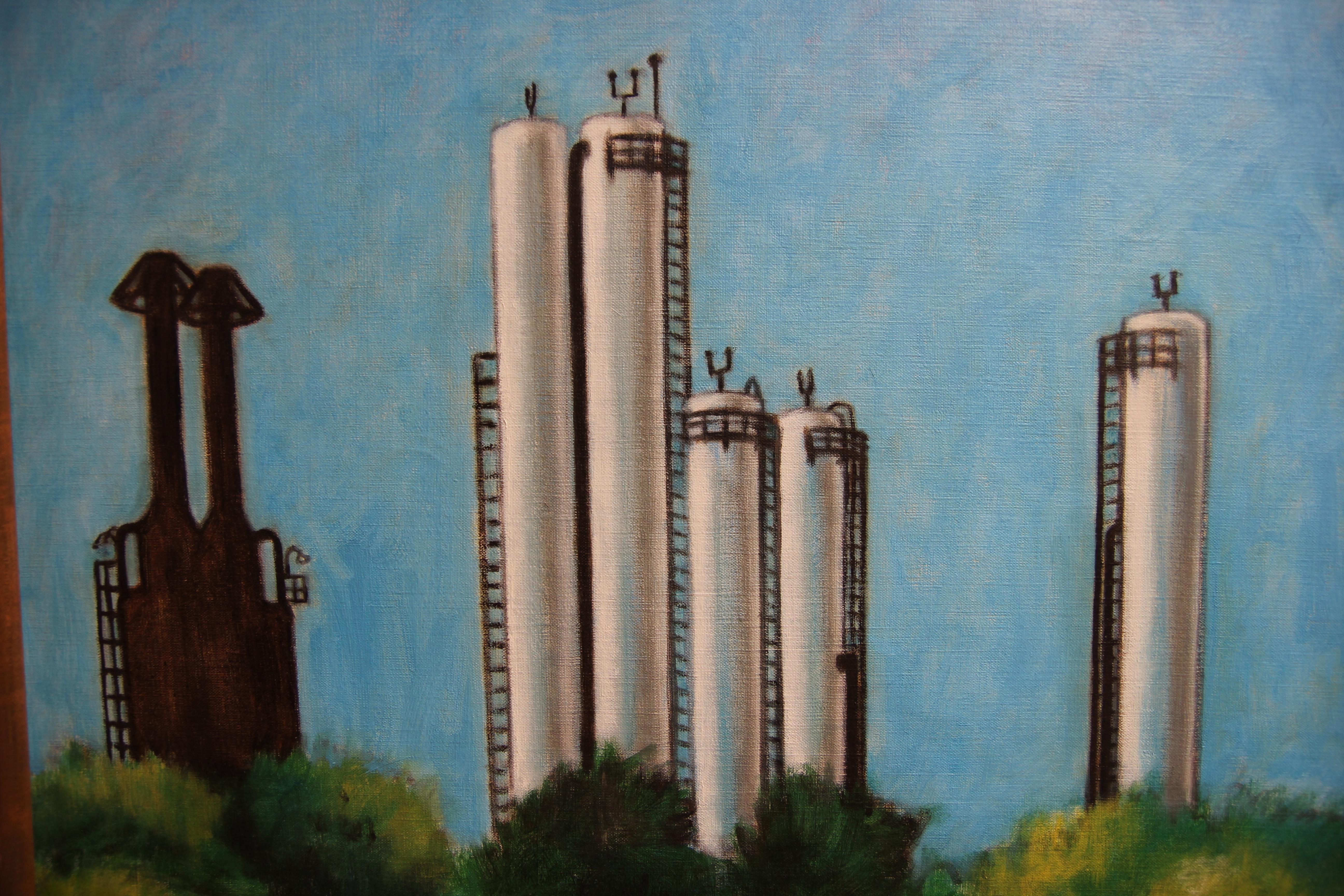 refinery painting