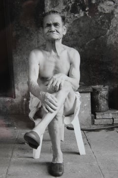 "The King" Ha Noi, Vietnam Black and White Photograph