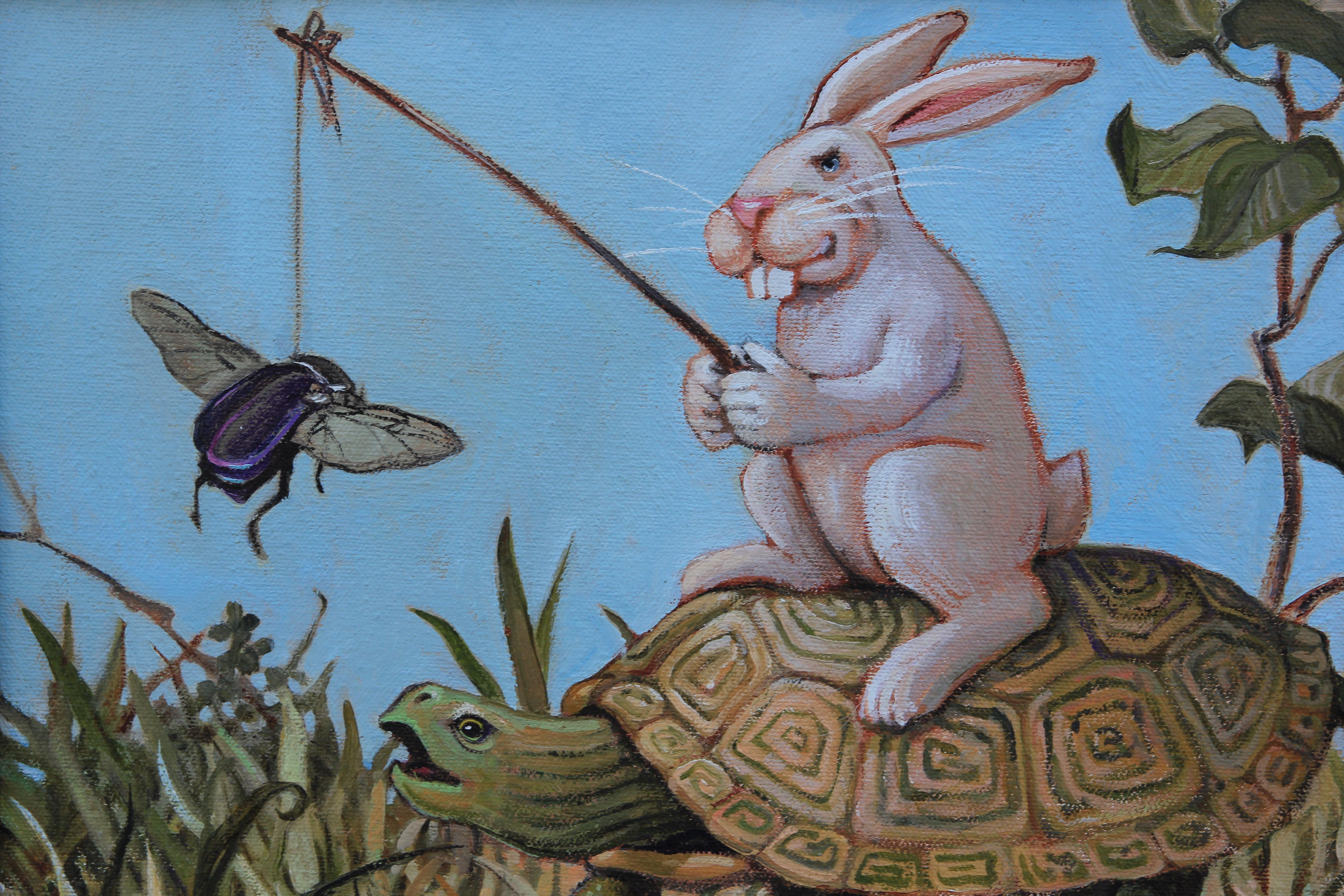 tortoise and the hare art
