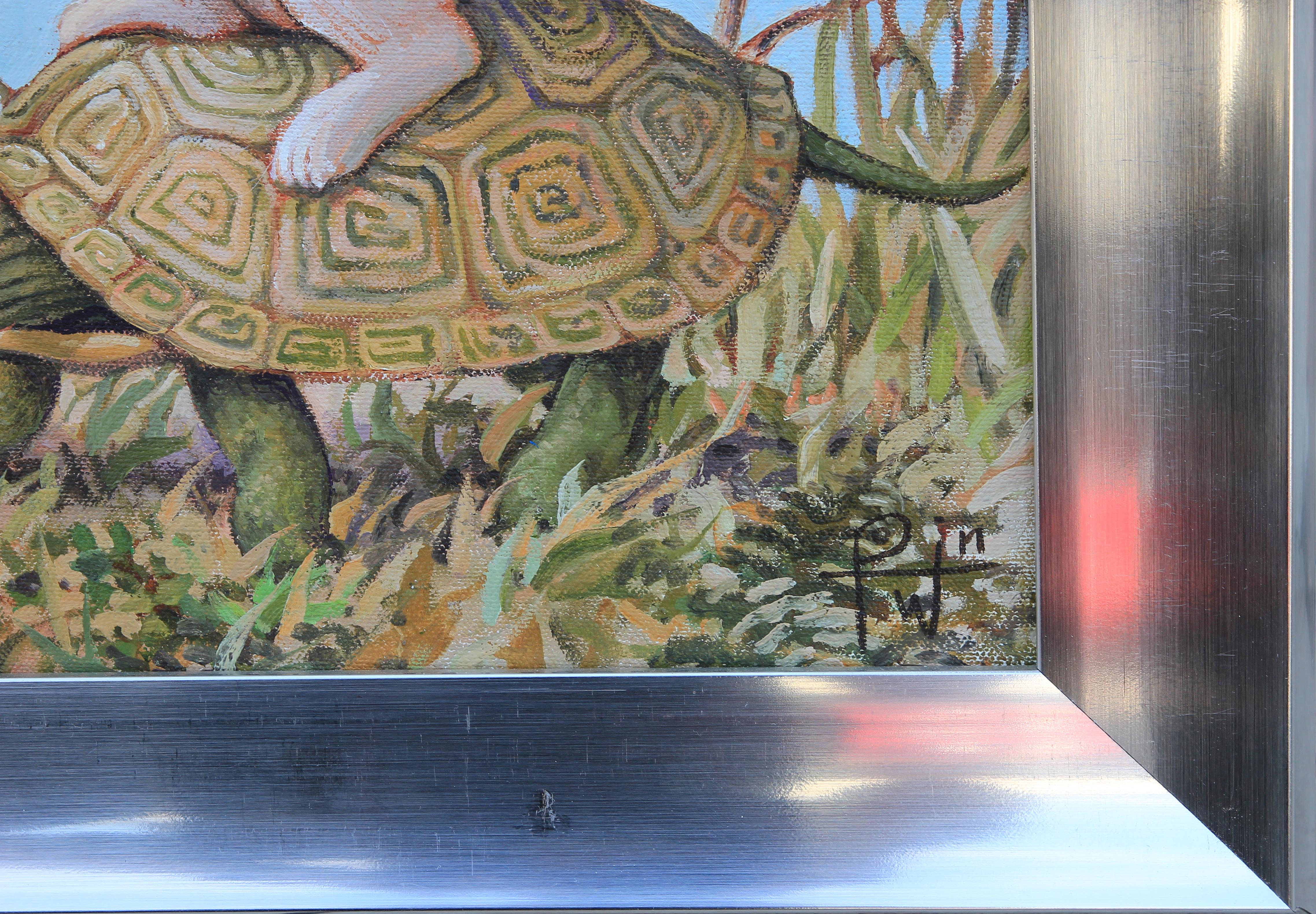 tortoise and hare art
