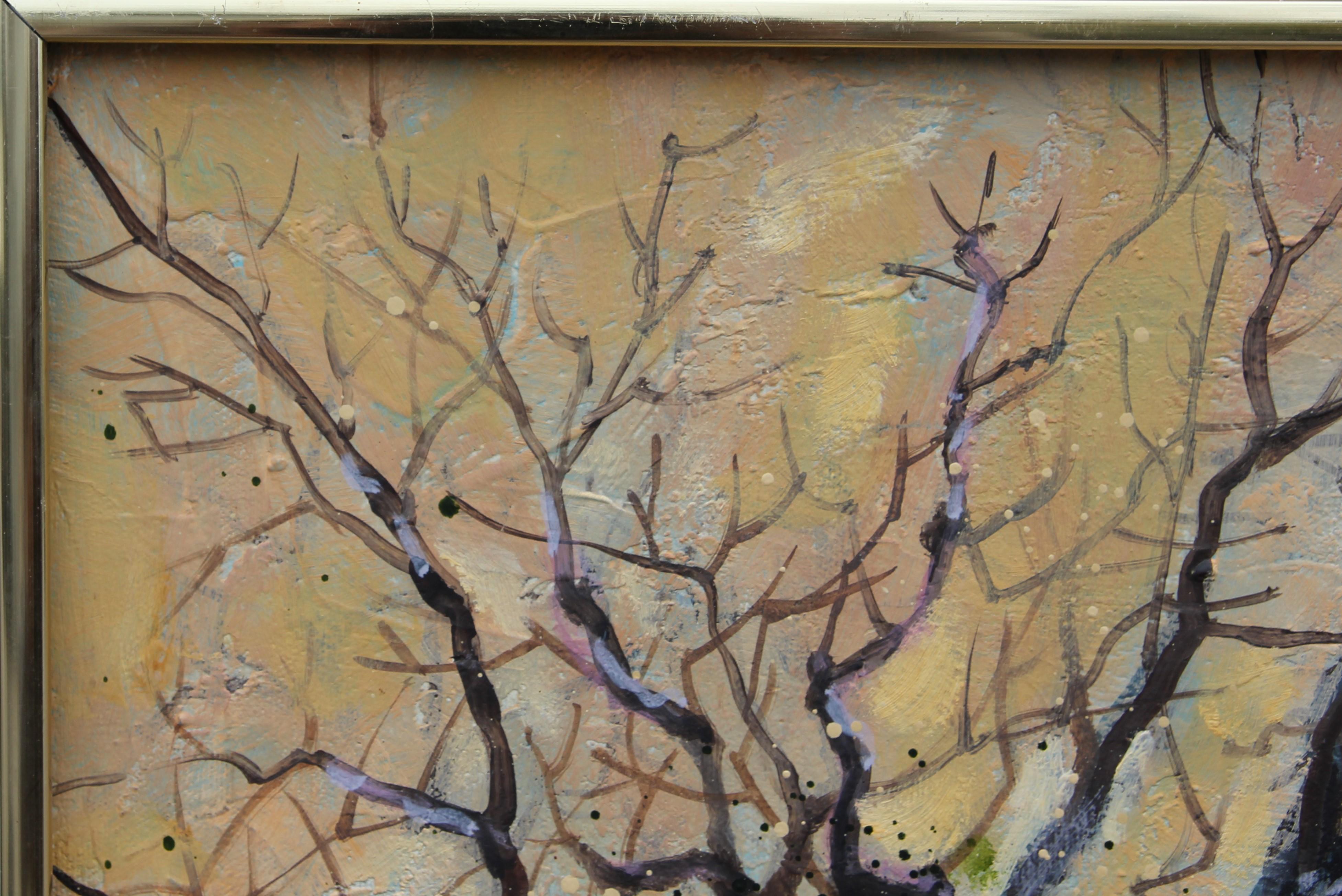 Naturalistic Portrait of Cattle Egrets and Cows in a Field Country Landscape 2