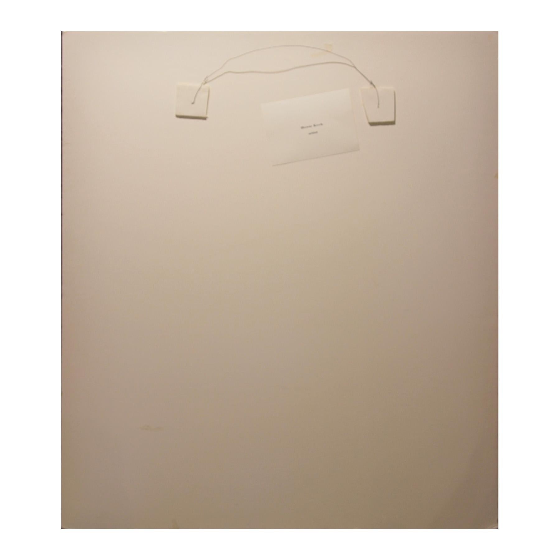 Abstraktes surrealistisches schwarz-weißes Airbrush-Gemälde „Abstrahierter Keck“ im Angebot 7