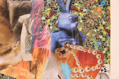 Bunte abstrakte zeitgenössische Kreation der Adam Celestial Touch Collage