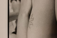 Sarah Sarahs Legs Abstrakte zeitgenössische Schwarz-Weiß-Fotografie