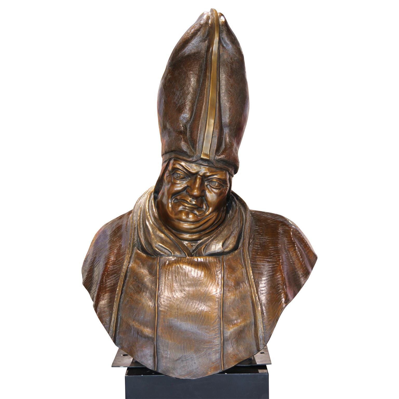 priest sculpture