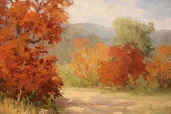 Fall Abstract Impressionist Landscape Painting