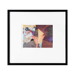 „Ist da kein Ende zu diesem?“ Juwelenfarben getöntes abstraktes figuratives Gemälde