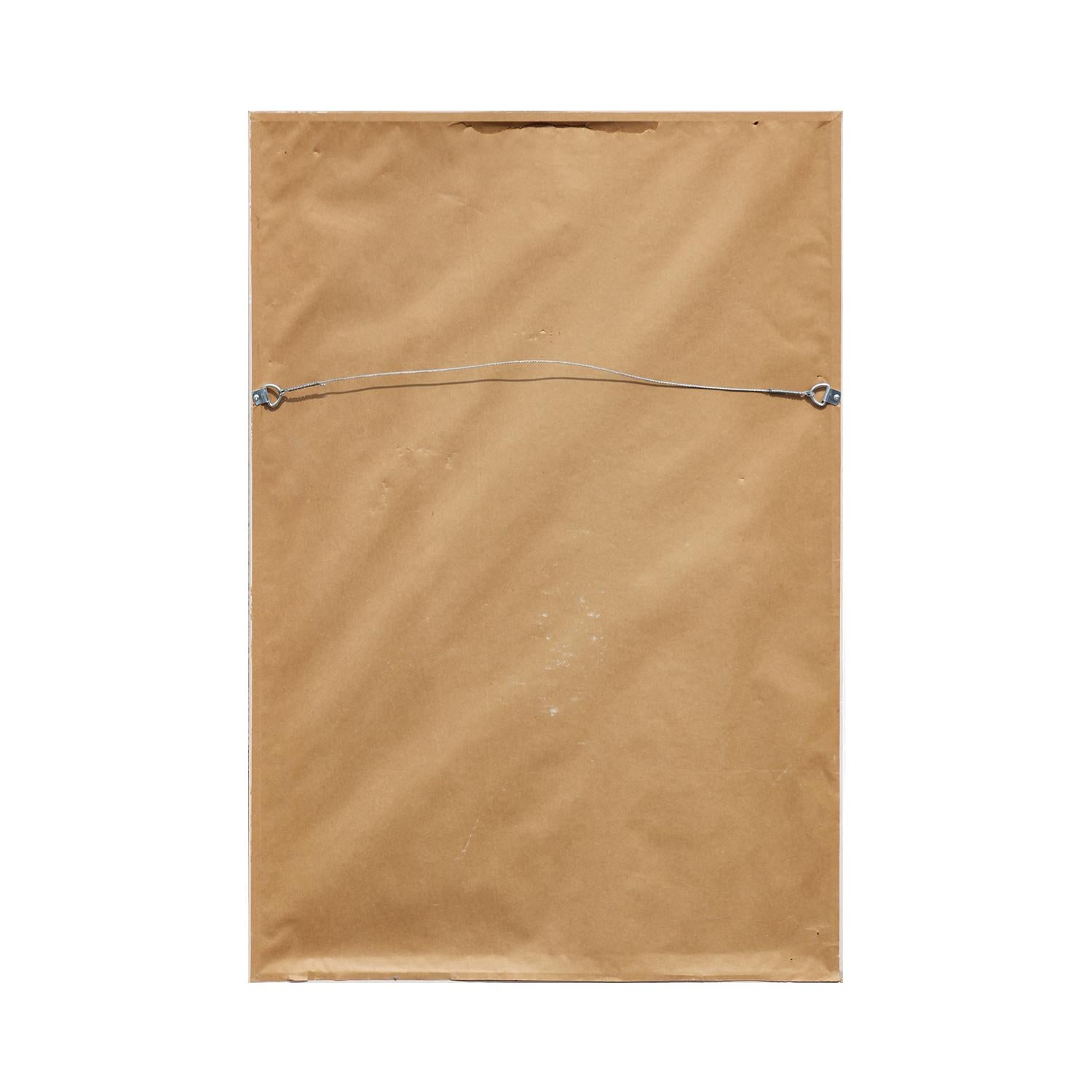 Abstraktes, minimalistisches Porträt eines Mannes „Porcupine Quill Jacke“ im Angebot 5