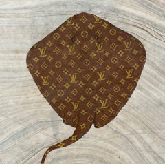 Louis Vuitton Ray - Sumi Ink on Mulberry Paper, Original Artwork, Gyotaku Style