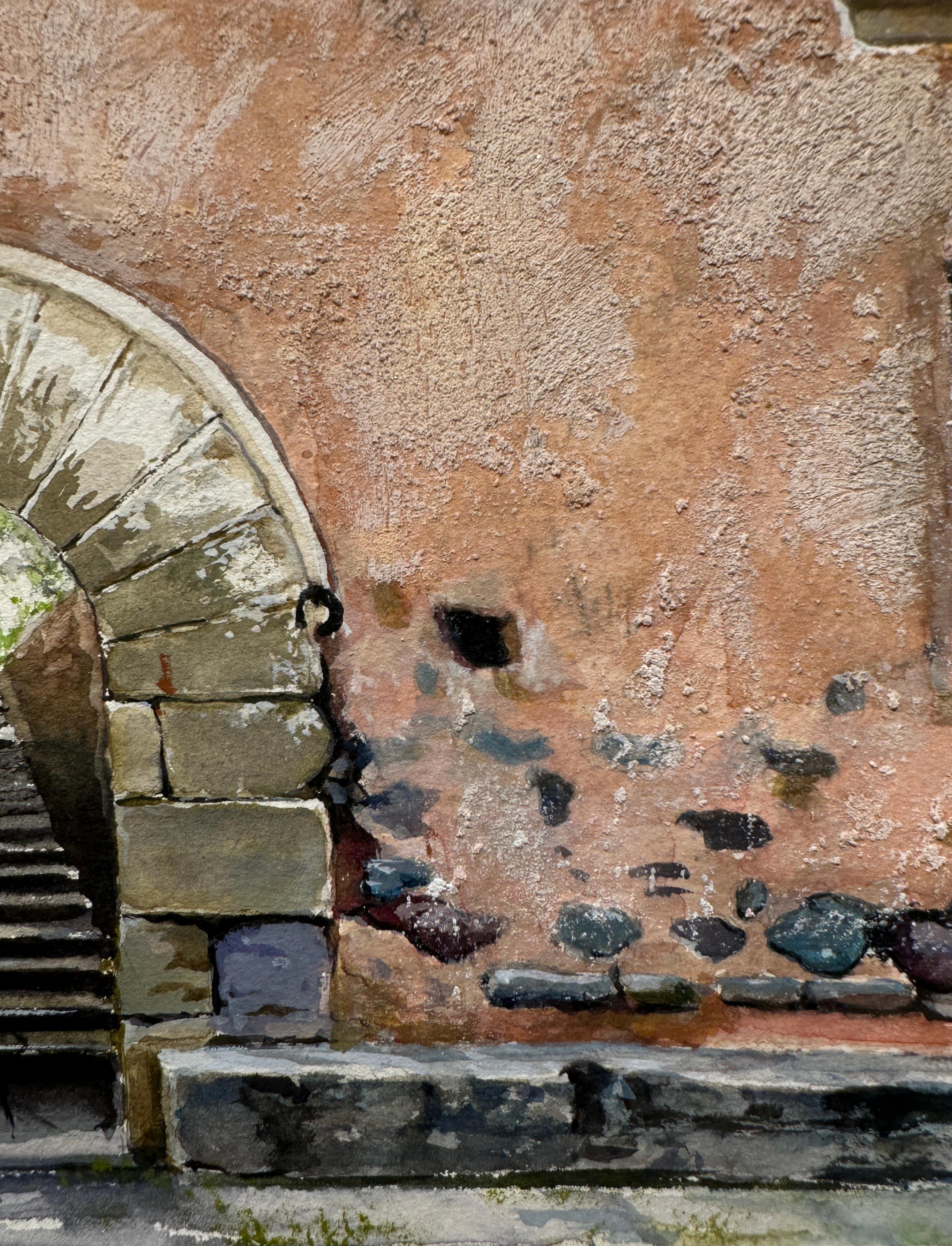 Ascencio - Ancient Architectural Arched Doorways Leading to Verdant Landscape 1