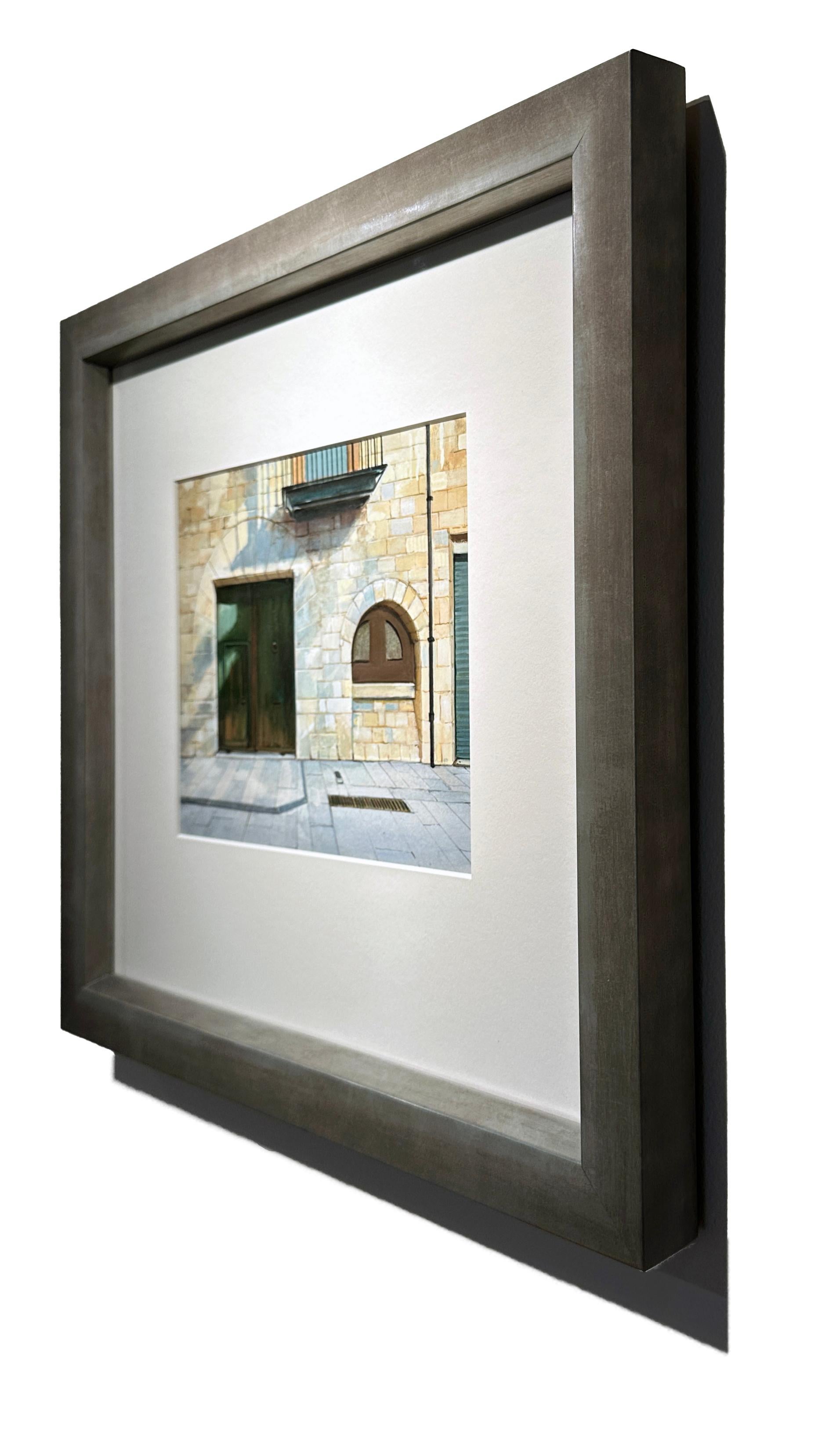 Aquardar (Waiting Expectantly) - Architectural Imagery, Doorways, Dappled Light For Sale 3