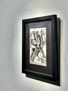 Jem's Treasure (Study) - Still Life Drawing of the Insides of a 'Treasure Box'