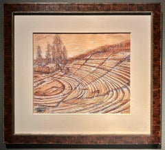 Anfiteatro romano - Disegno originale a inchiostro - Christopher Ganz