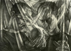 The Enigma - Original Etching - Christopher Ganz
