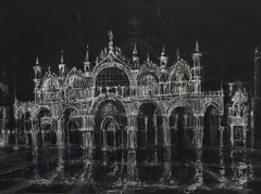 Basílica de San Marcos, Venecia - Dibujo original - Christopher Ganz