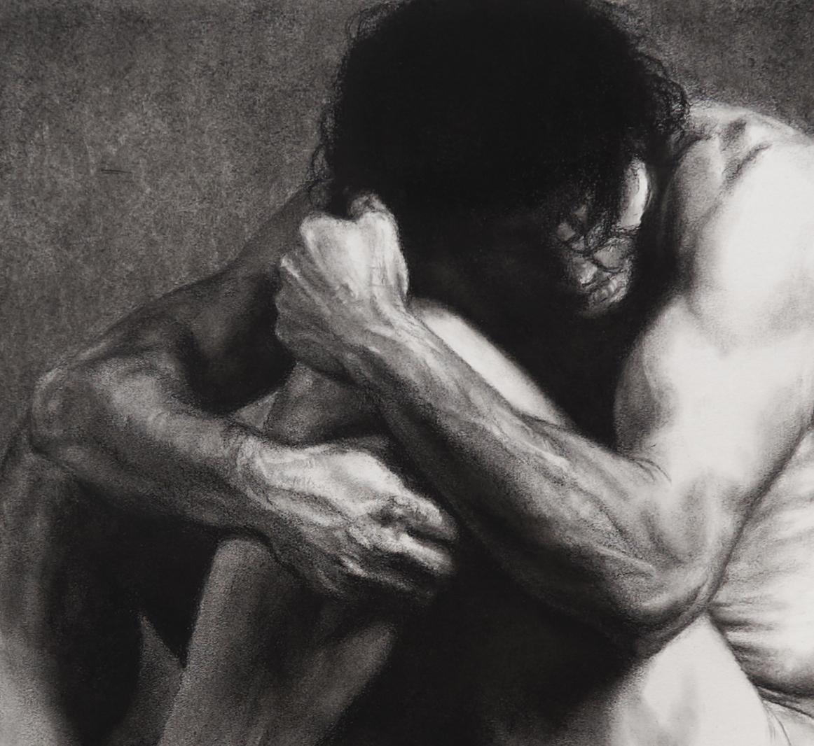Nathan Brad Hall
Haven , 2023
charcoal on paper
18h x 24w
45.72h x 60.96w cm
FRAMED DIMENSIONS
23.50h x 29.50w in
59.69h x 74.93w cm
NBH002

Framing Options Available

Nathan Brad Hall lives and works in Brooklyn, New York. With a background in both