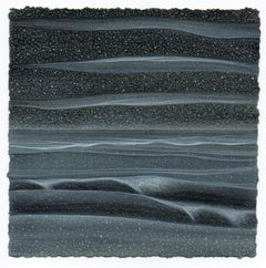 Étoiles avec océan n° 4 - Paysage aquatique nocturne avec étoiles, œuvre d'art originale