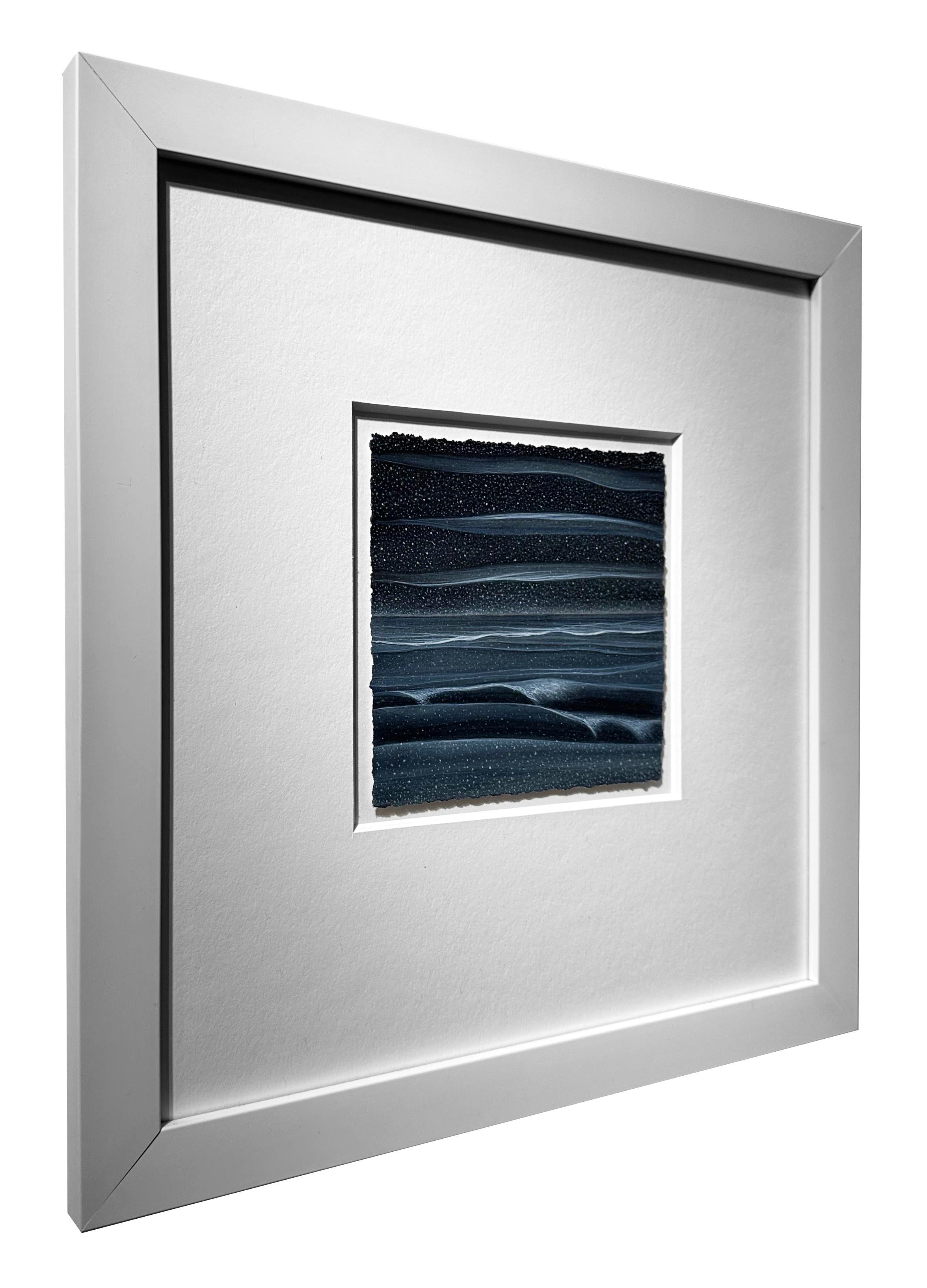 Stars with Ocean No. 4 - Night Time Water Landscape with Stars, Original Artwork For Sale 2