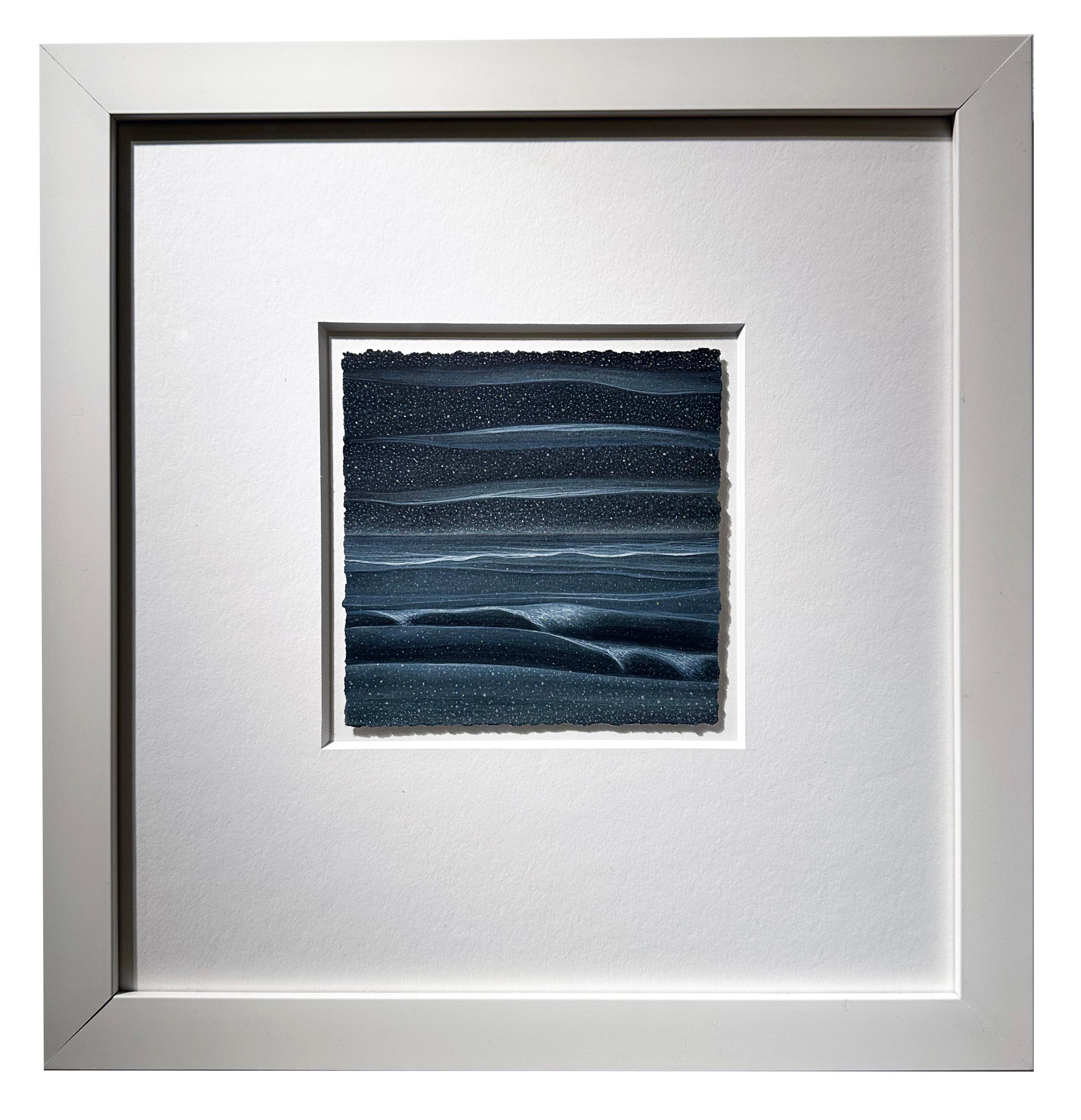 Stars with Ocean No. 4 - Night Time Water Landscape with Stars, Original Artwork For Sale 3