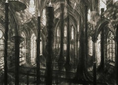 The Reclamation - Large Scale Charcoal Drawing