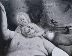 I Must Have Done Something Good - Graphite Drawing, Framed